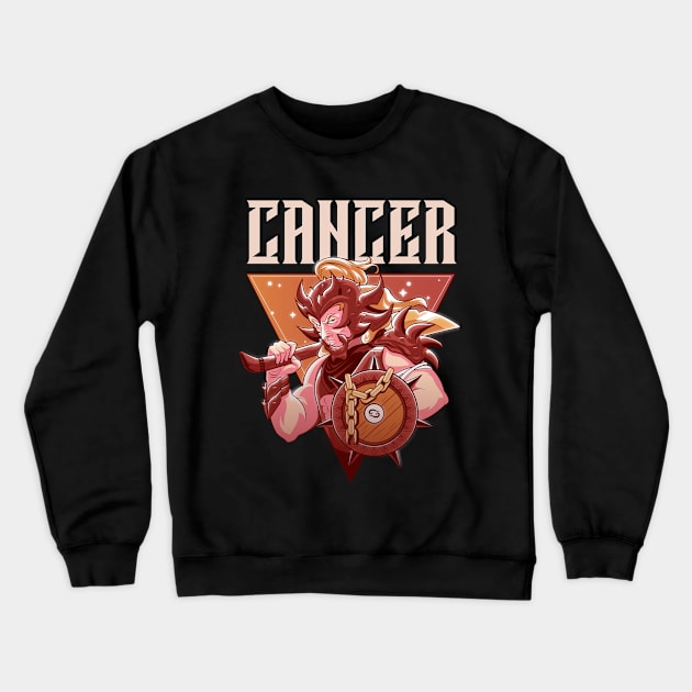 Cancer / Zodiac Signs / Horoscope Crewneck Sweatshirt by Redboy